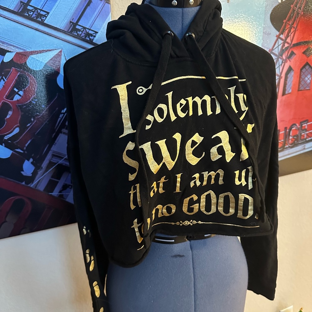 Harry Potter cropped sweatshirt size medium